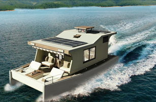 Nyaman Catamaran Boat